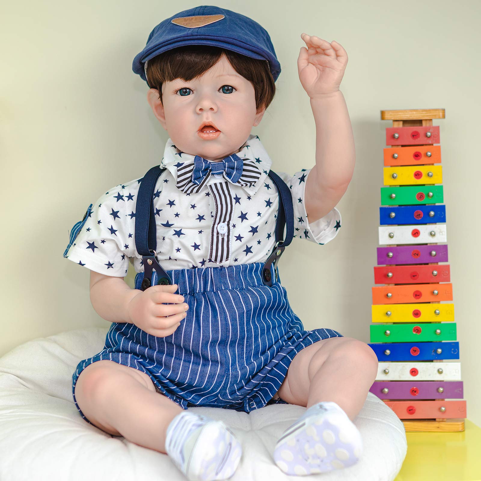Amazon | リボーンドール 28インチ 70cm ジェントルボーイ かわいい顔